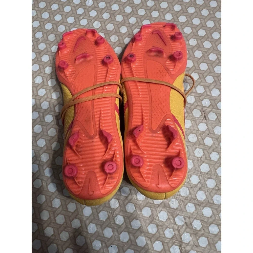 Nike‎ Phantom GT2 Academy FG Orange Soccer Cleats Shoes DA5640-808 Youth Size 7